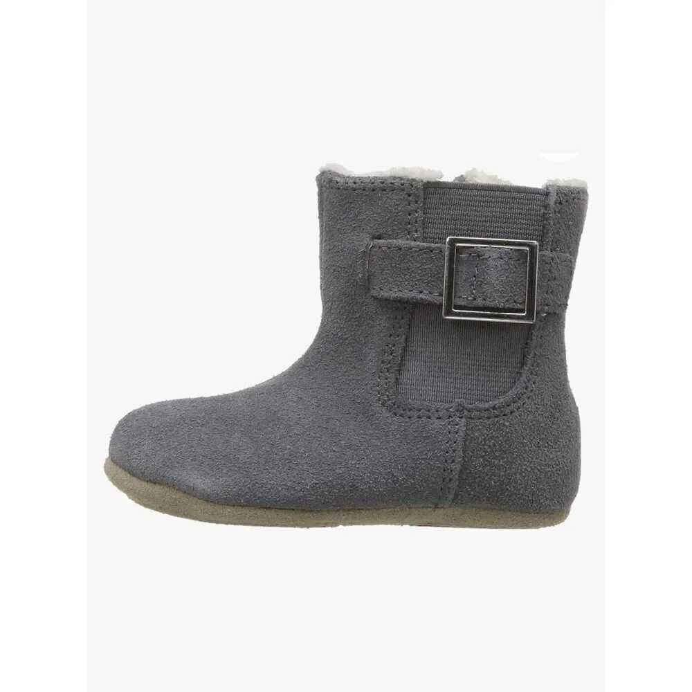 NEW Robeez Baby 9-12 Months Gwen Suede Boots Shoes